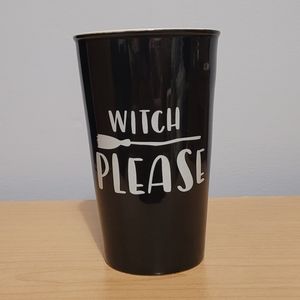 "Witch please" ceramic Halloween cup